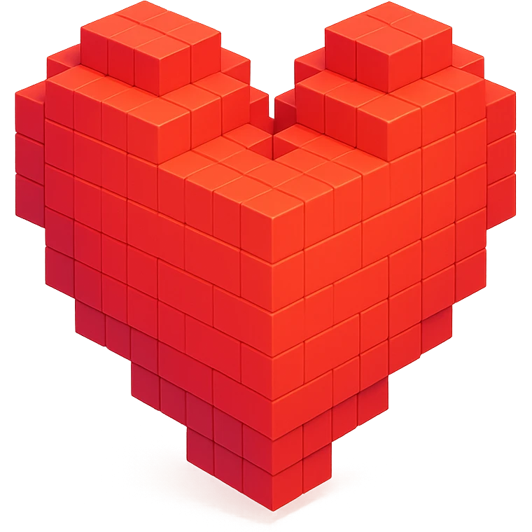 Heart red emoji