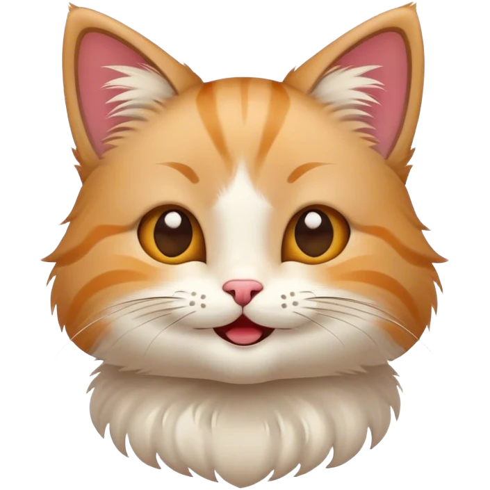 Seni seviyorum diyen minik kedi  emoji