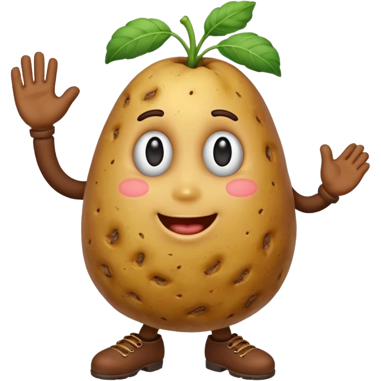 Potato twerking  emoji