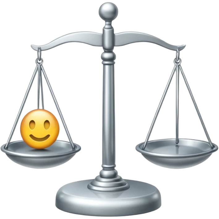 balance argent emoji