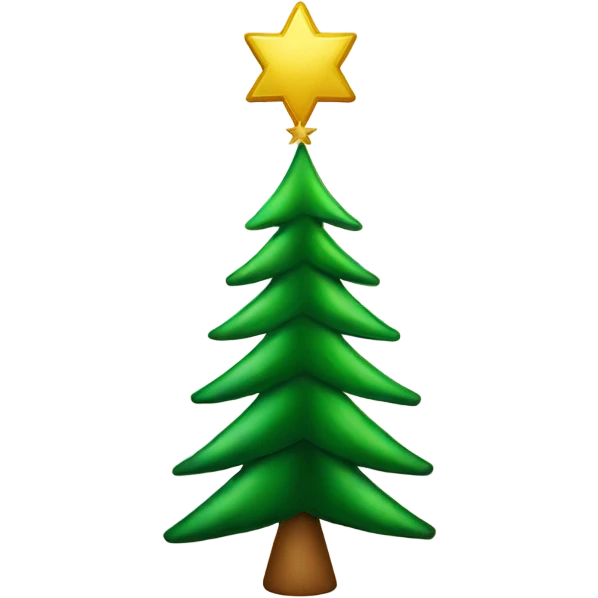 Christmas tree star of david emoji