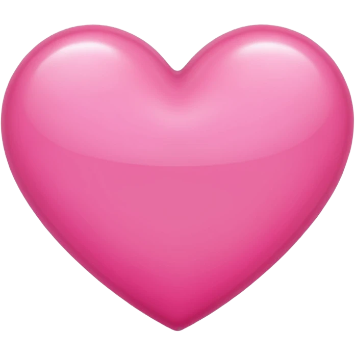 Pink heart  emoji