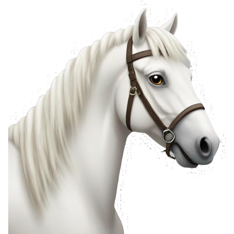 Cheval blanc emoji