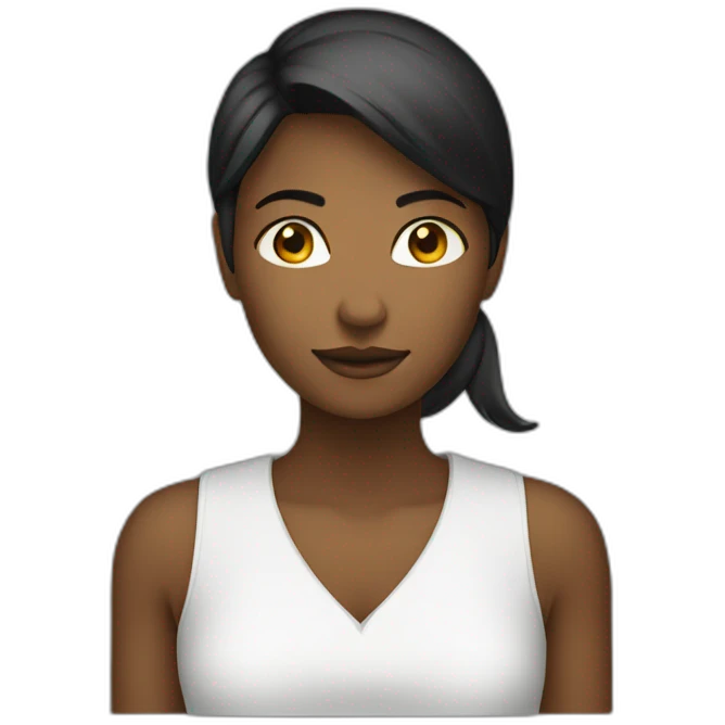 help us emoji icon, woman black emoji