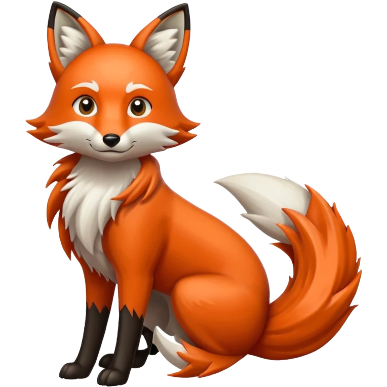 seven tails fox emoji