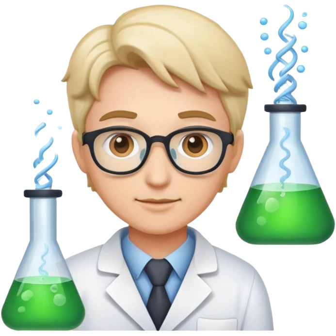scientist realistic emoji