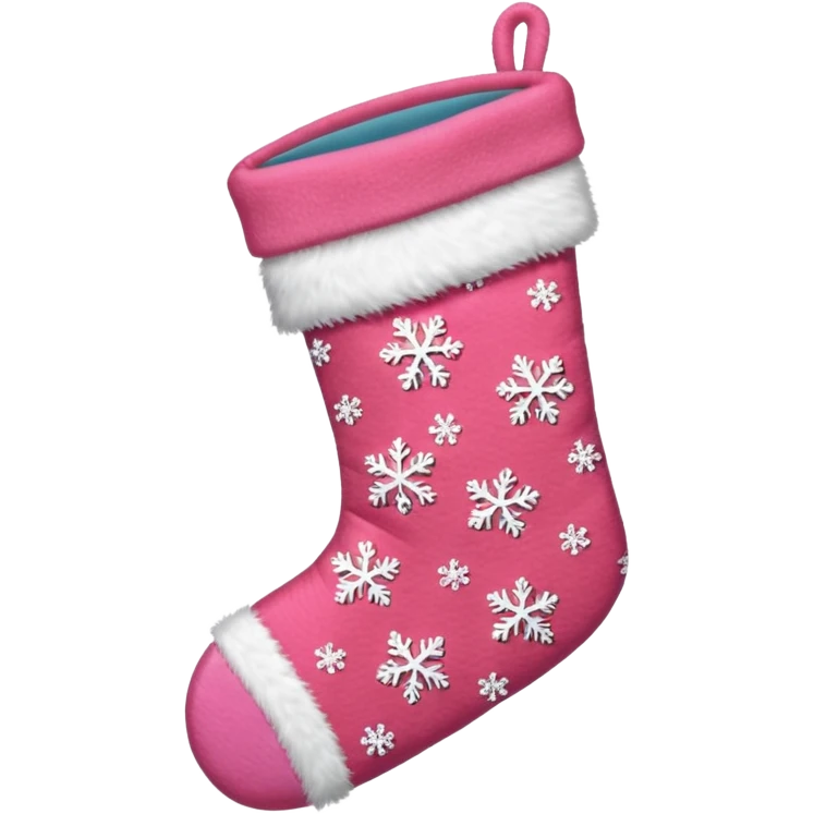 pink christmas emoji