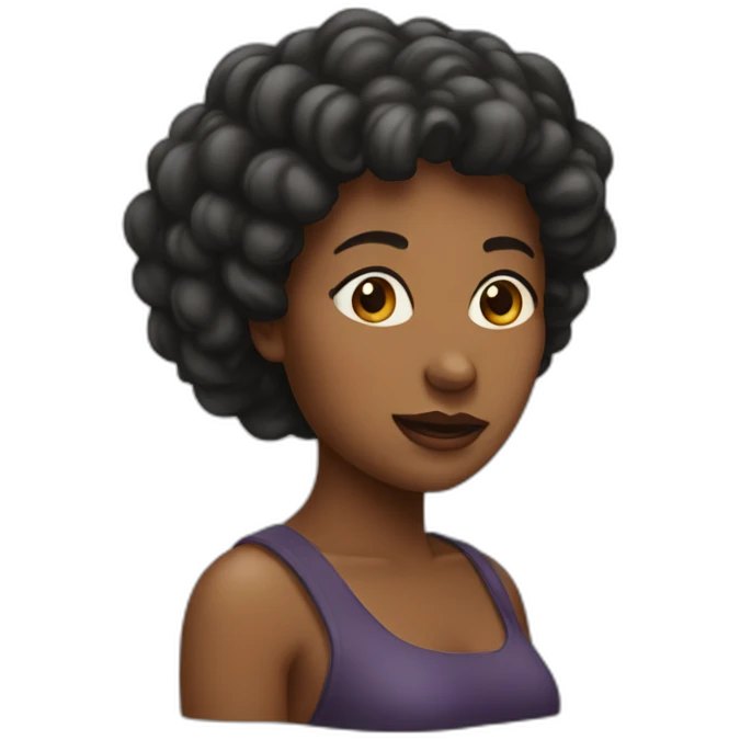 woman big form emoji