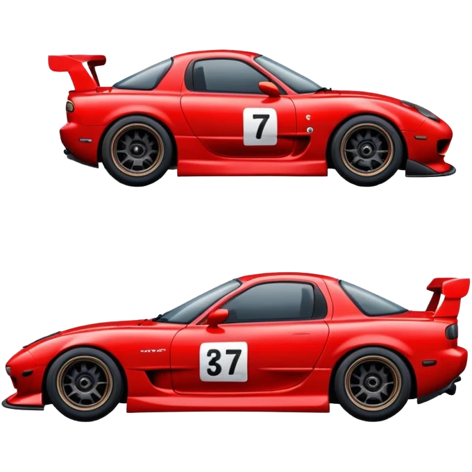 Mazda rx 7 carr drifting emoji emoji
