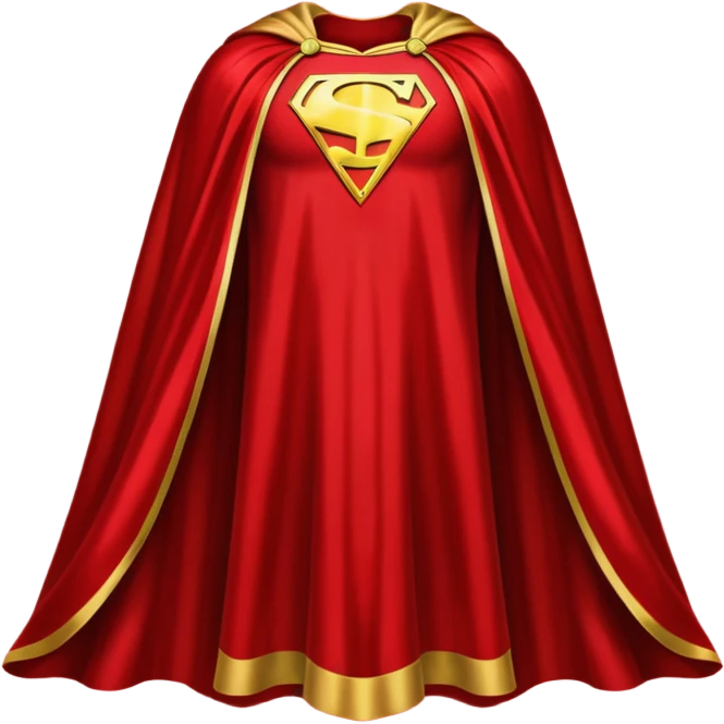shazam's cape only emoji