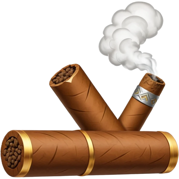 cigar under bloc symbol emoji