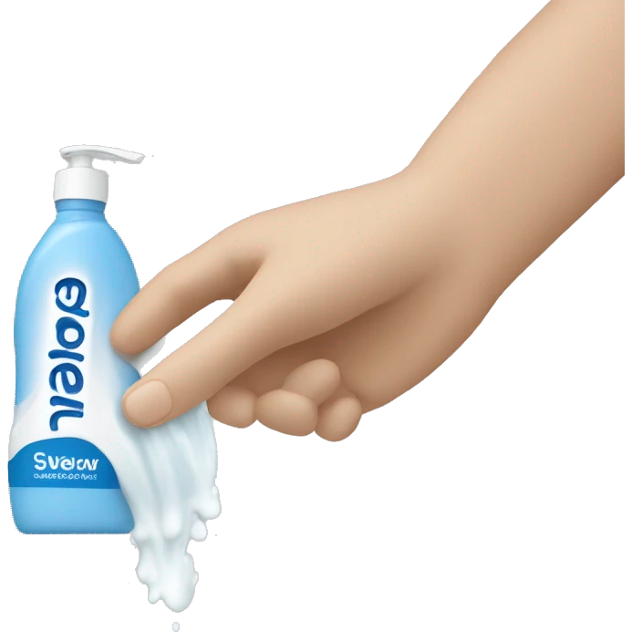 cerave washing foam bottle emoji