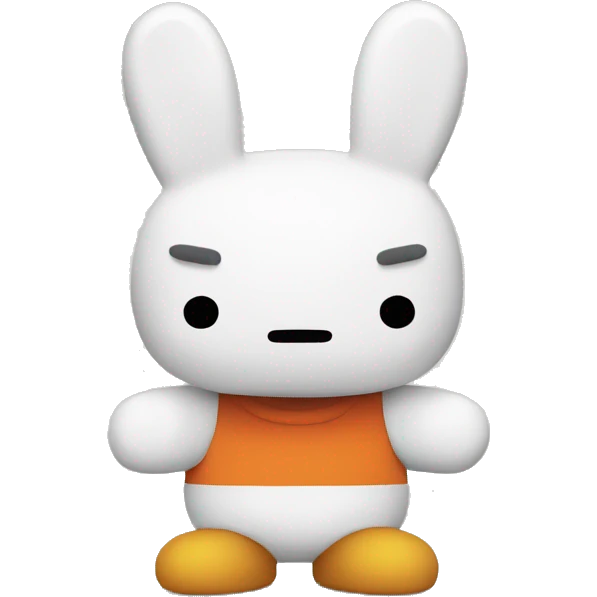 Angry Miffy emoji
