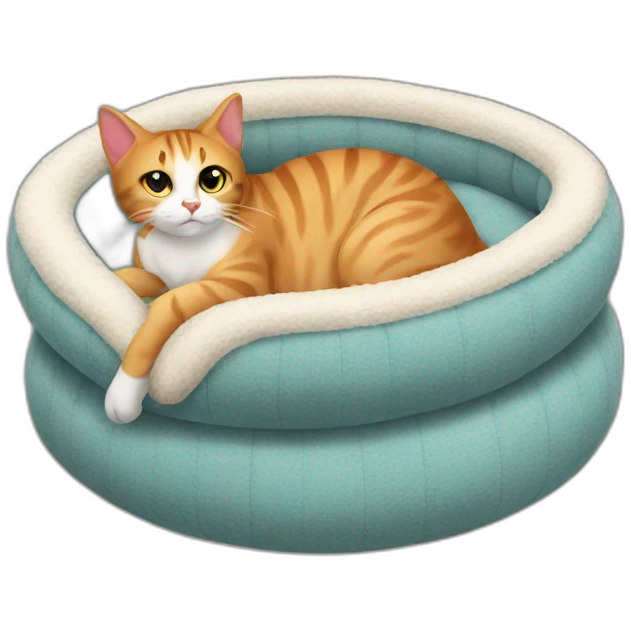 cat bed emoji