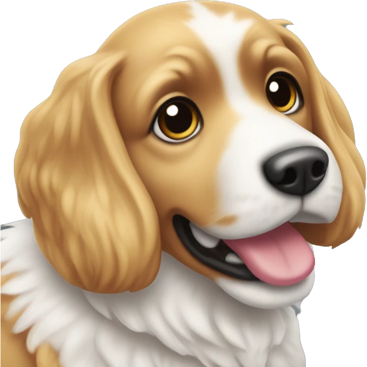 rosa farbiges hundebrustgeschirr mit weißem pelzrand emoji