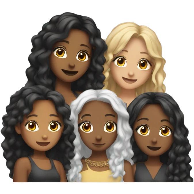 a girl group of 4 members (aespa) emoji