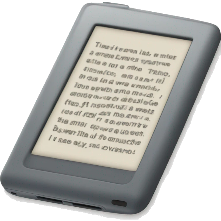 e-reader emoji