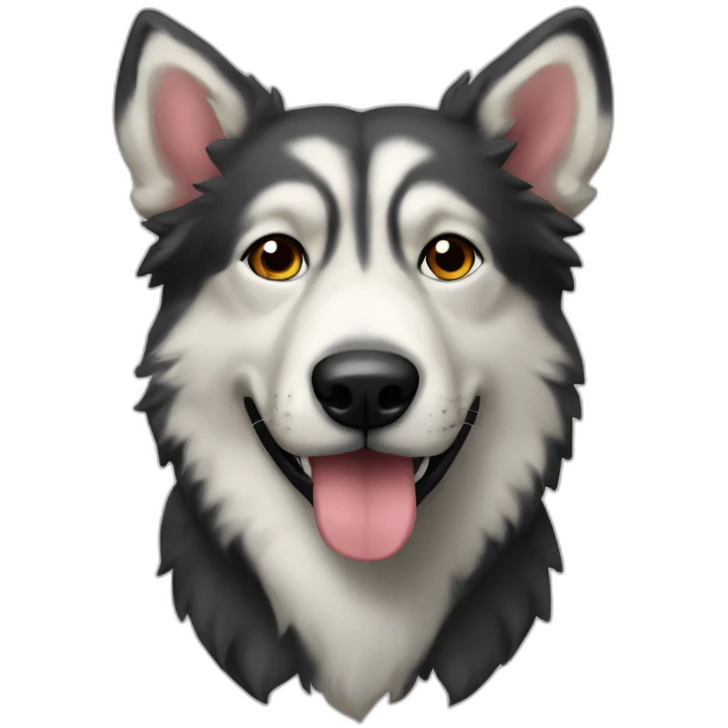 perro pastor lobo checo emoji