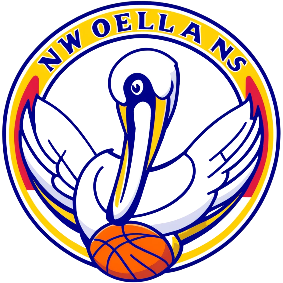 New Orleans Pelicans basketball logo emoji