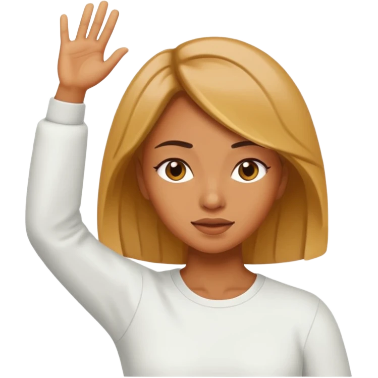Woman dab  emoji
