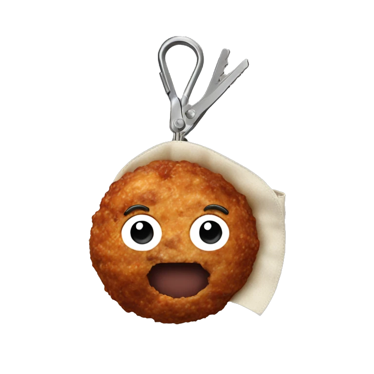meatballs in the zip pocket  emoji