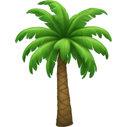 Palm tree emoji