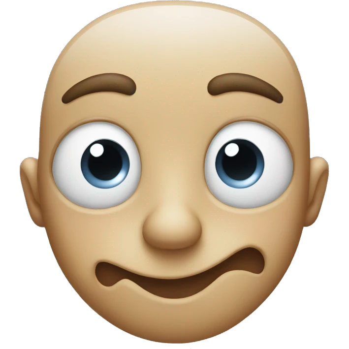 Stinky face emoji