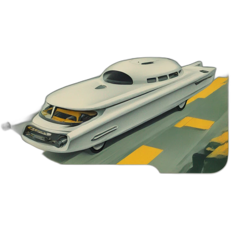 1950 futuristic illustration emoji