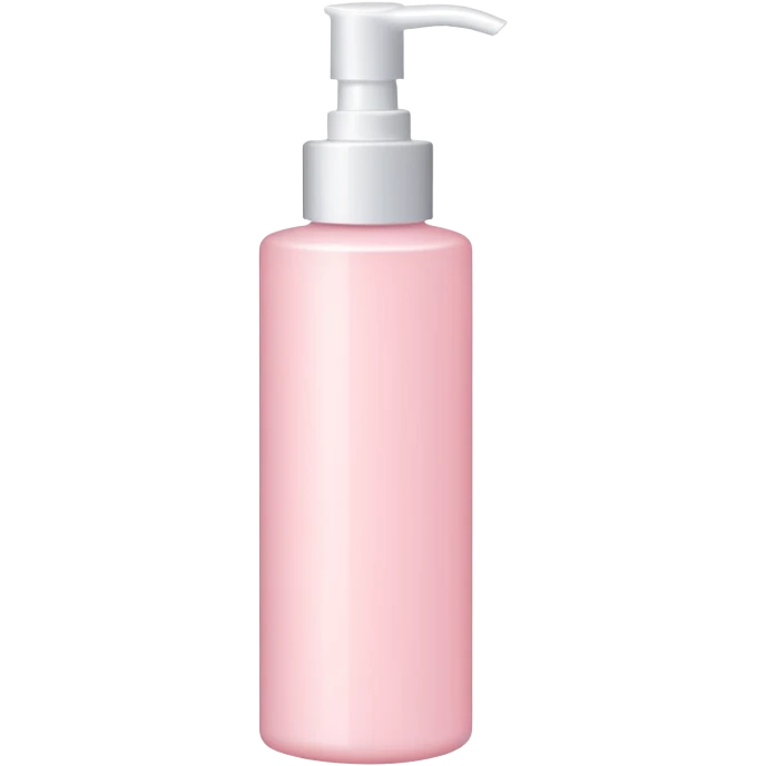 Light pink lotion bottle emoji