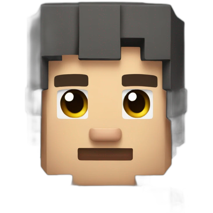 Minecraft steve emoji