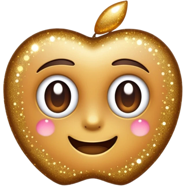 glitter cheap brown emoji