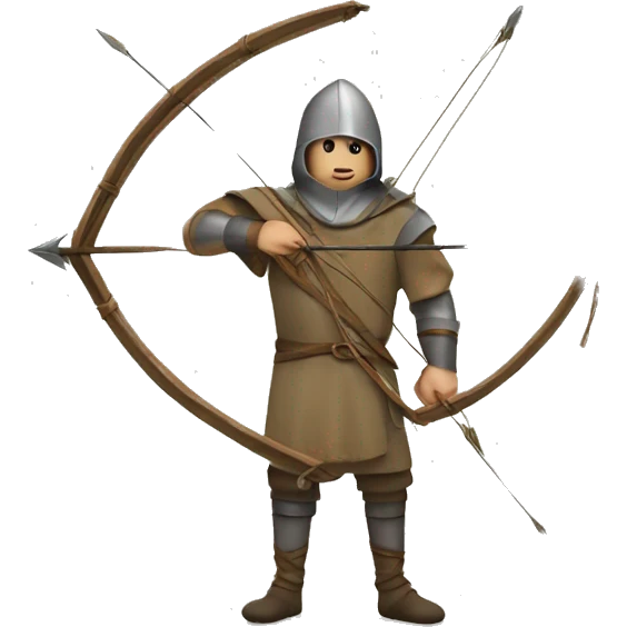 medieval archer emoji