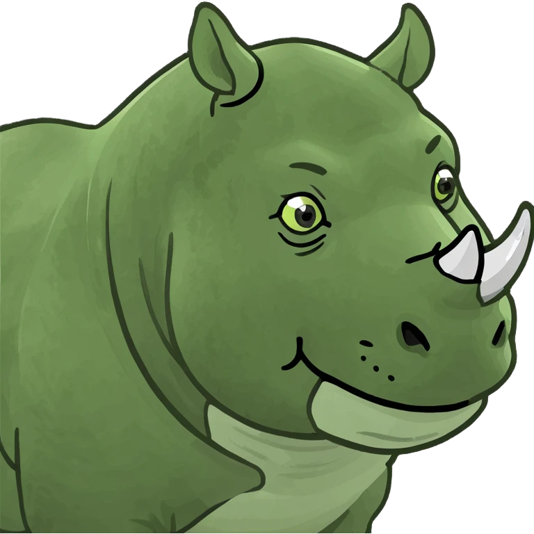 Rhinoceros emoji
