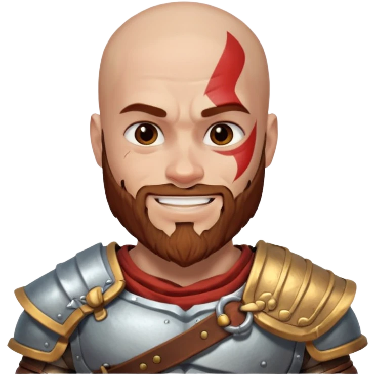 kratos smıle young emoji