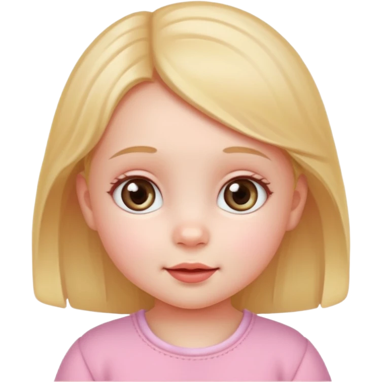 CUTE BABY GIRL  emoji