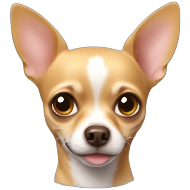 Chihuahua heart emoji