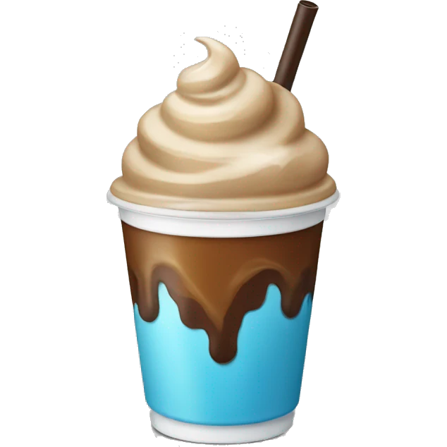 Iced coffe emoji
