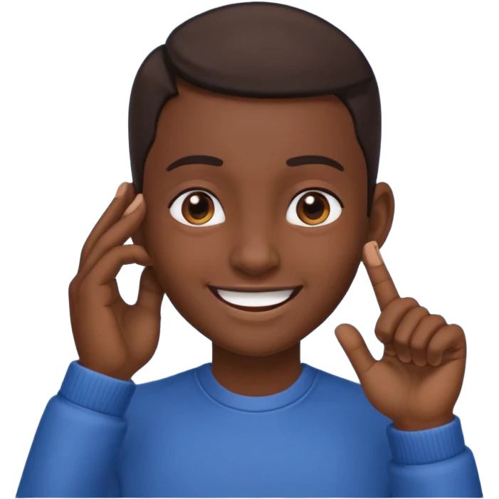 👧🏾👂🏾🤏🏾 pinching ear emoji