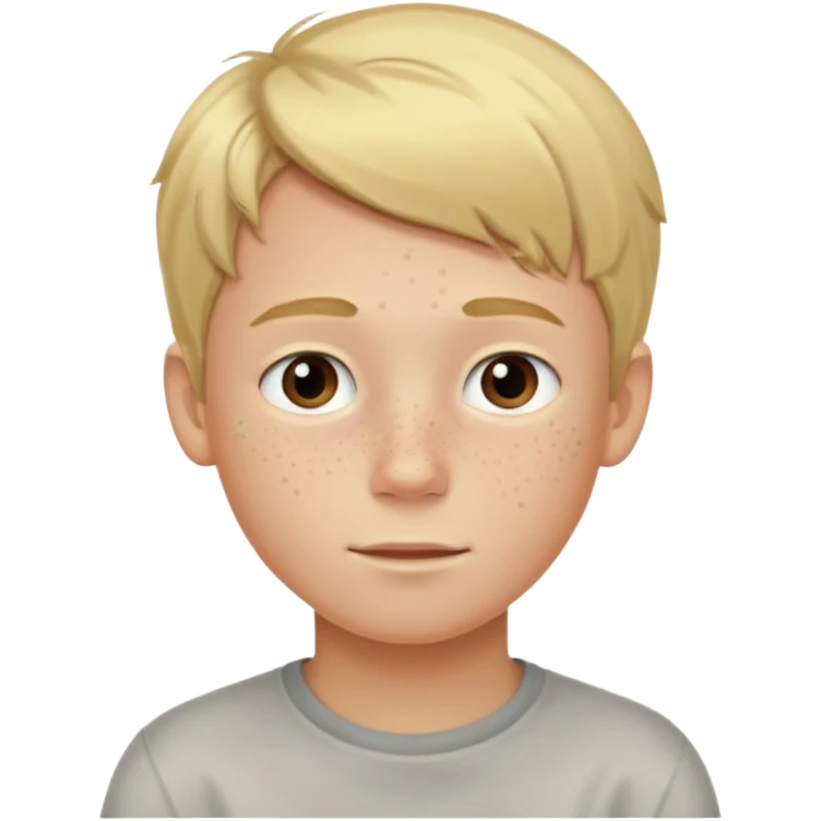 hassidic young boy blond freckles emoji