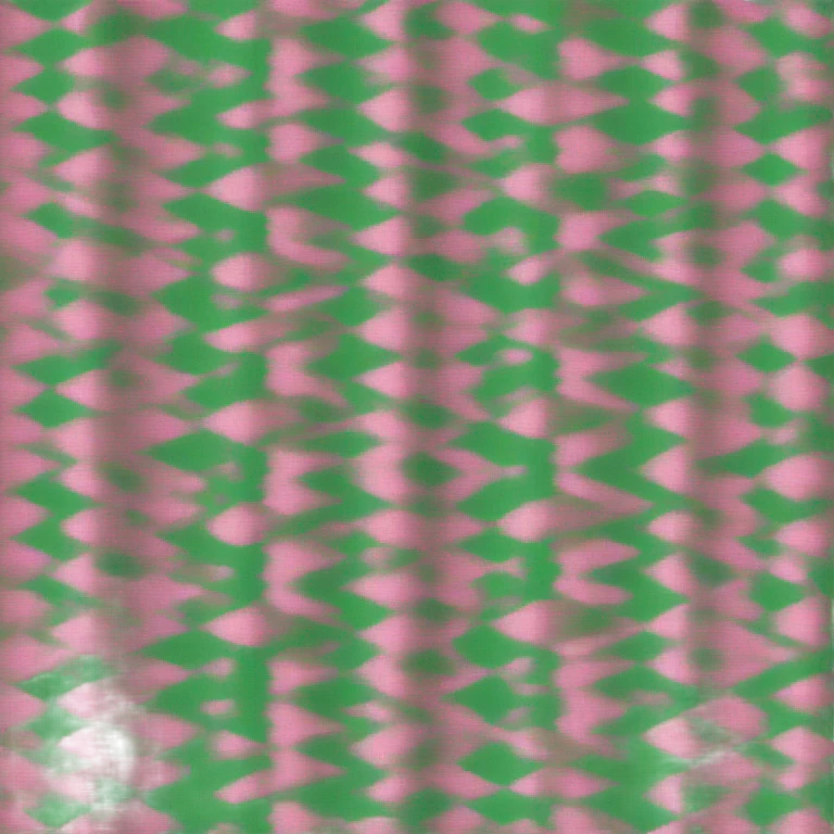 Make a gram pattern blanket pink and green emoji