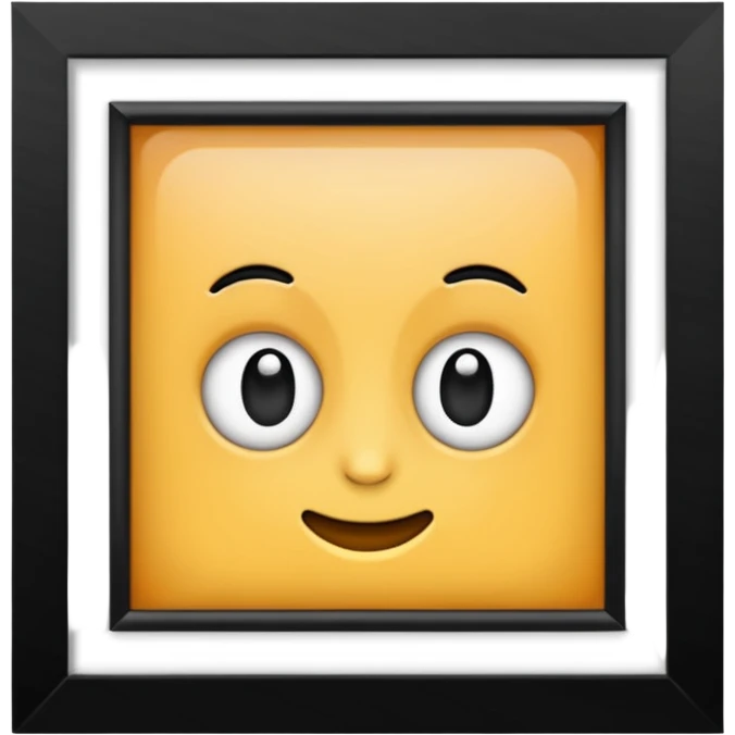 white frame emoji