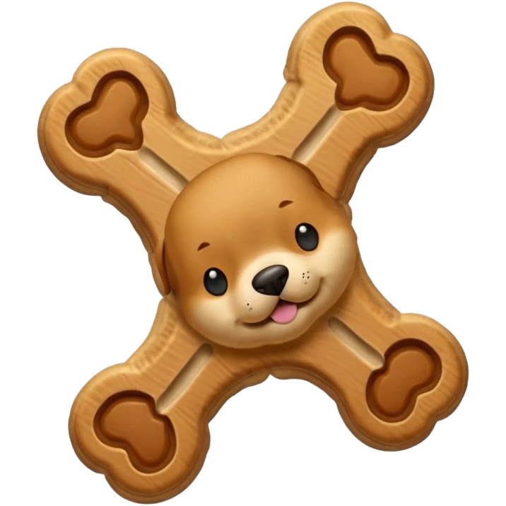 Dog treat emoji