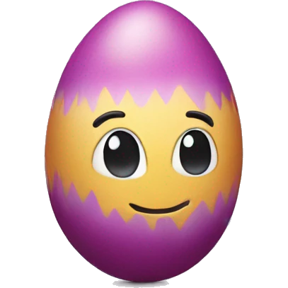 dyed easter egg emoji