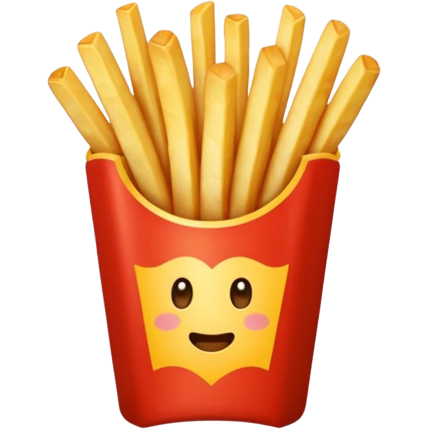 french fries emoji