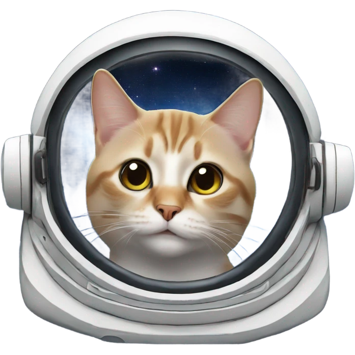Cat in space emoji