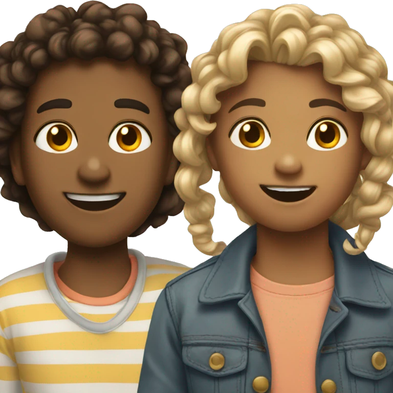 3 best friends  emoji