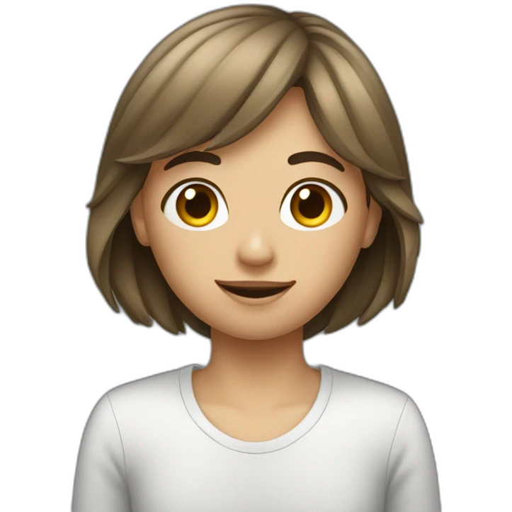 Fille sur un homme emoji