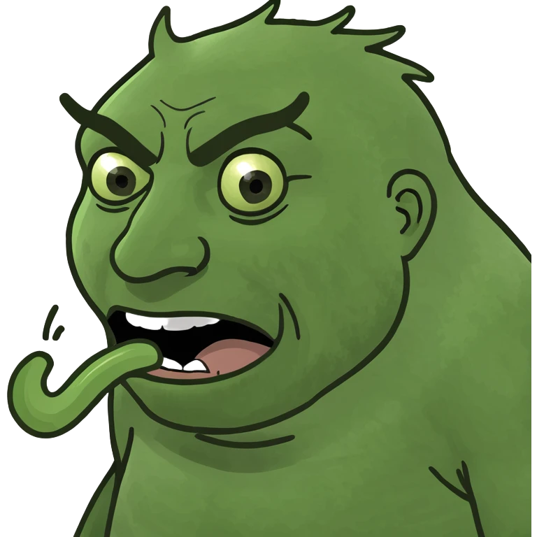 Man farting emoji