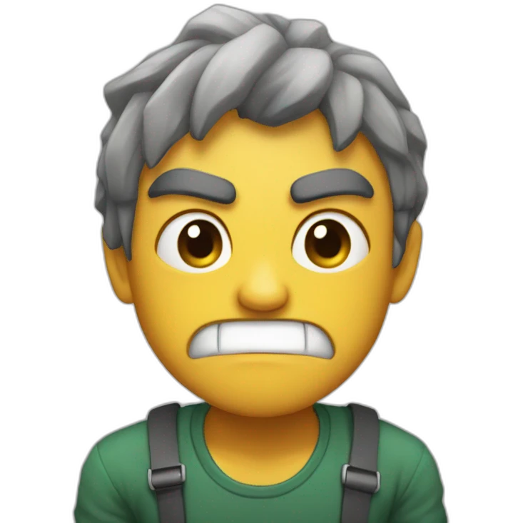 angry Ibai llanos emoji