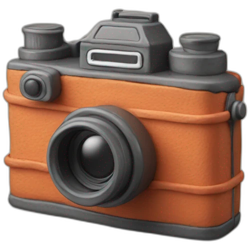 Plasticine Old Film Camera emoji